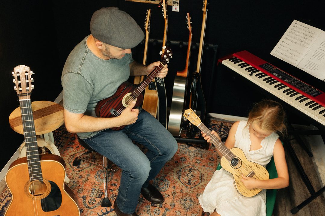 Music tuition at East Gosford music studio on the Central Coast.